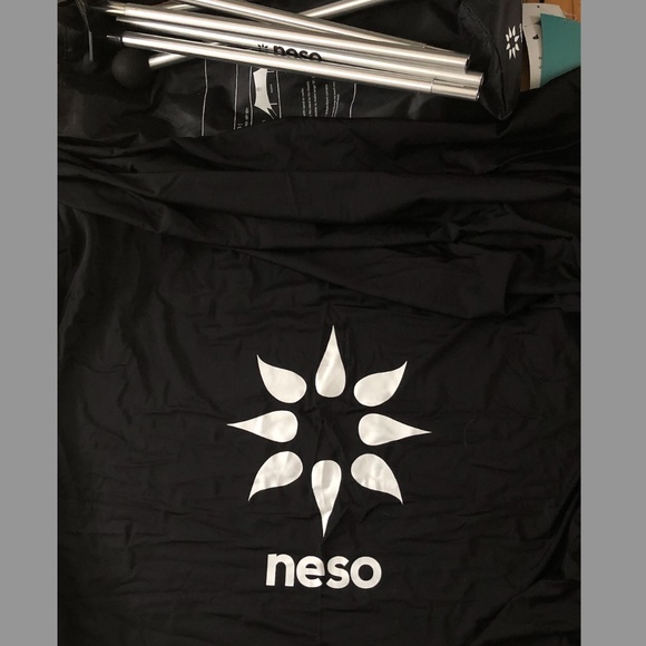 NESO 1 BEACH TENT SUNSHADE SUN SHELTER CANOPY - BLACK - Picture 5 of 6